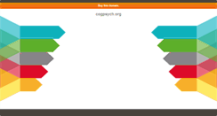 Desktop Screenshot of cogpsych.org