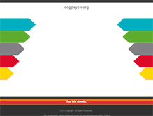 Tablet Screenshot of cogpsych.org
